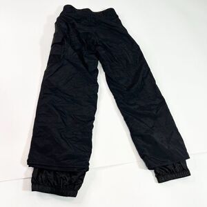 Obermeyer Snow Pants Womens Black Flat Front Zipper Pockets Activewear  8